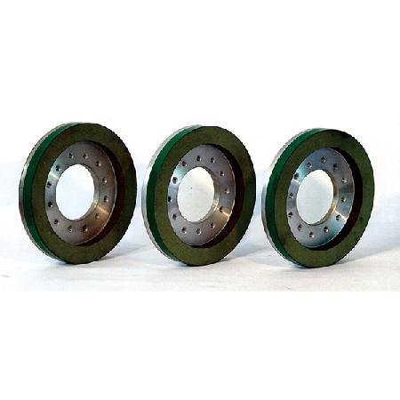 Resin bonded diamond disc type hemp wheel